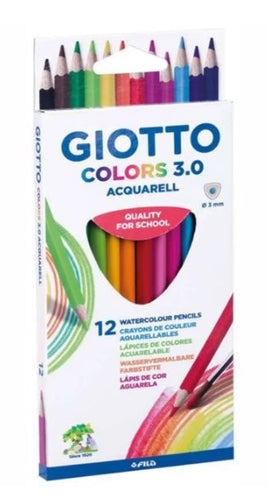 Giotto Colors 3.0 Aqua Pencils