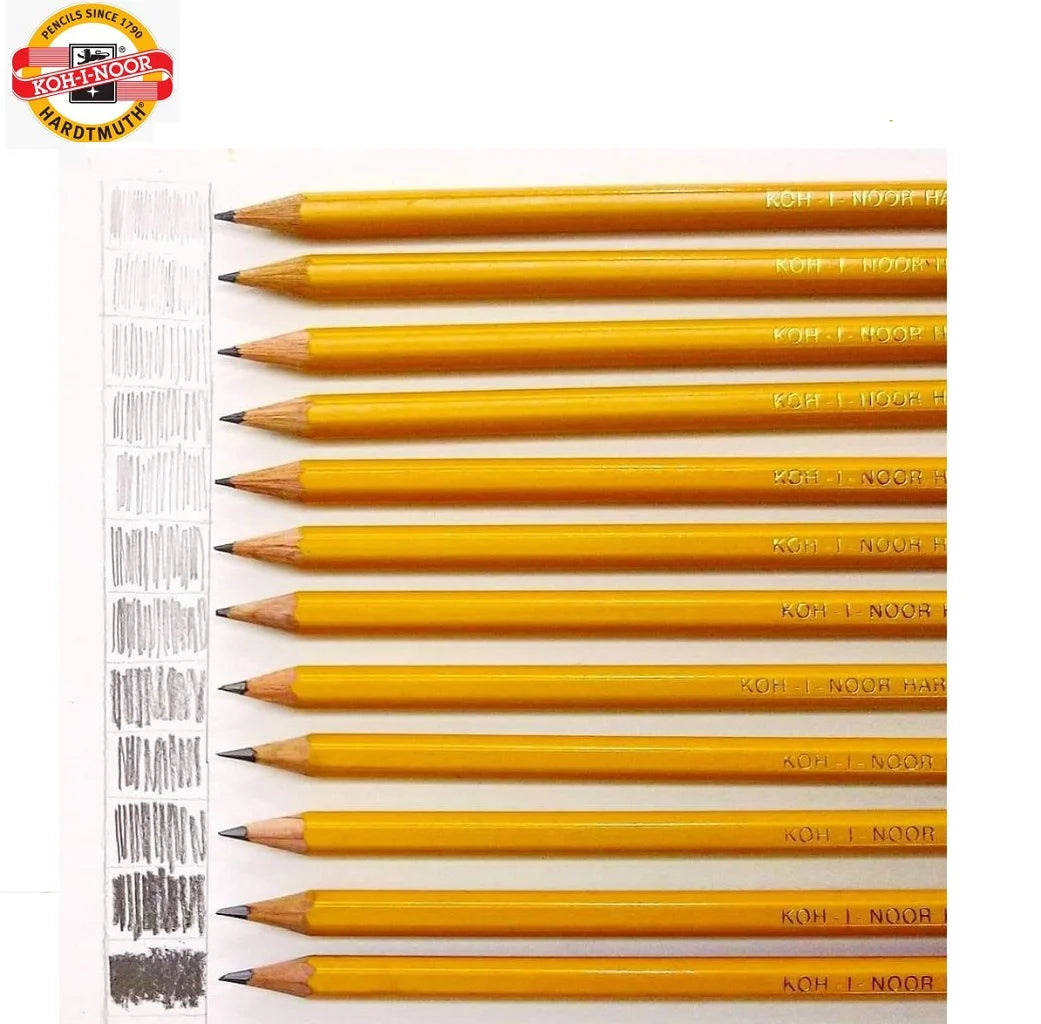 Crayon De Couleur Aquarelle Koh-I-Noor Herbe Verte 1.3800.59 - Haute Résistance à La Lumière, Pureté Des Couleurs - 8