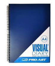 Load image into Gallery viewer, Pro Art Visual Diary 110gsm Soft Cover 50sheets