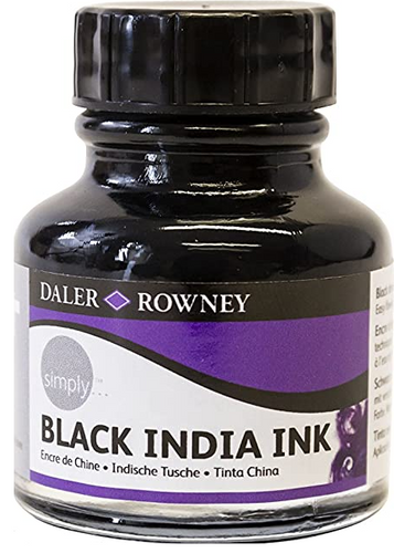 Daler-Rowney Simply Black India Ink