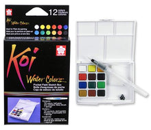Load image into Gallery viewer, Koi Watercolours Half Pans