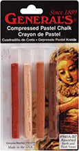 Load image into Gallery viewer, Generals Pencil Company Multi Pastel Compressed Chalk