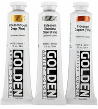 Load image into Gallery viewer, GOLDEN Heavy Body Acrylic Iridescent  59ml