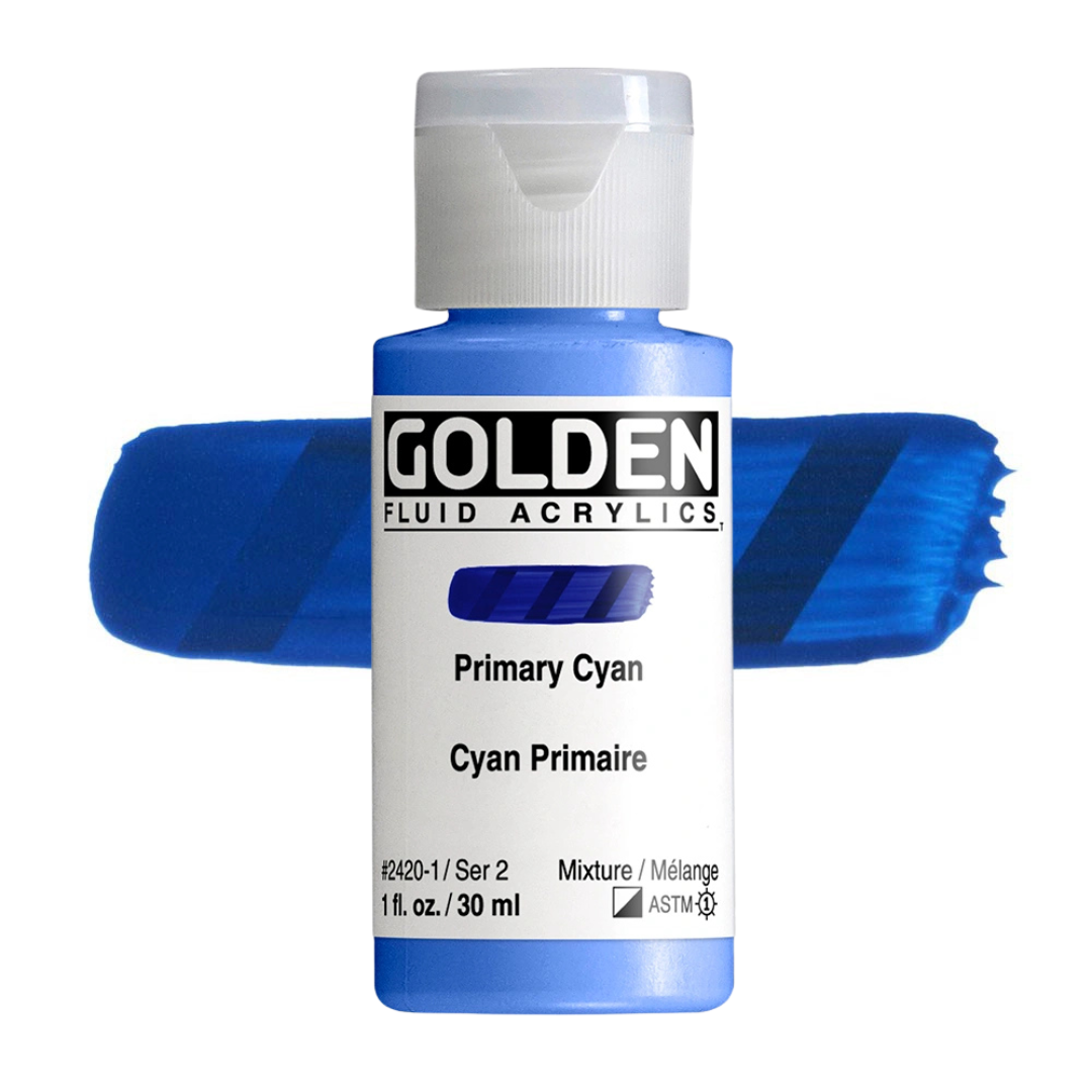 GOLDEN Fluid Acrylics 30ml