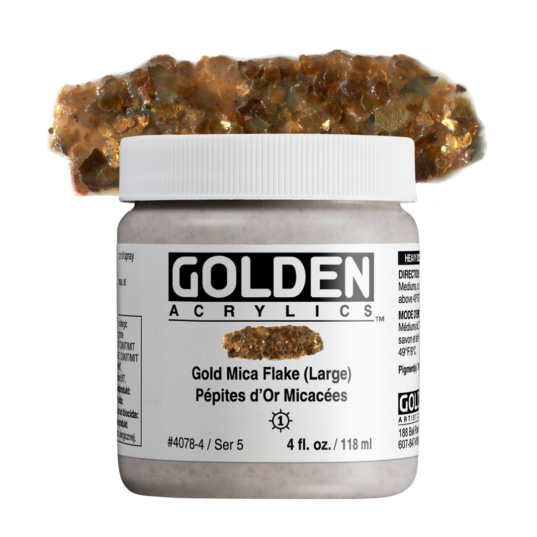 GOLDEN Acrylic Mica Flake 118ml