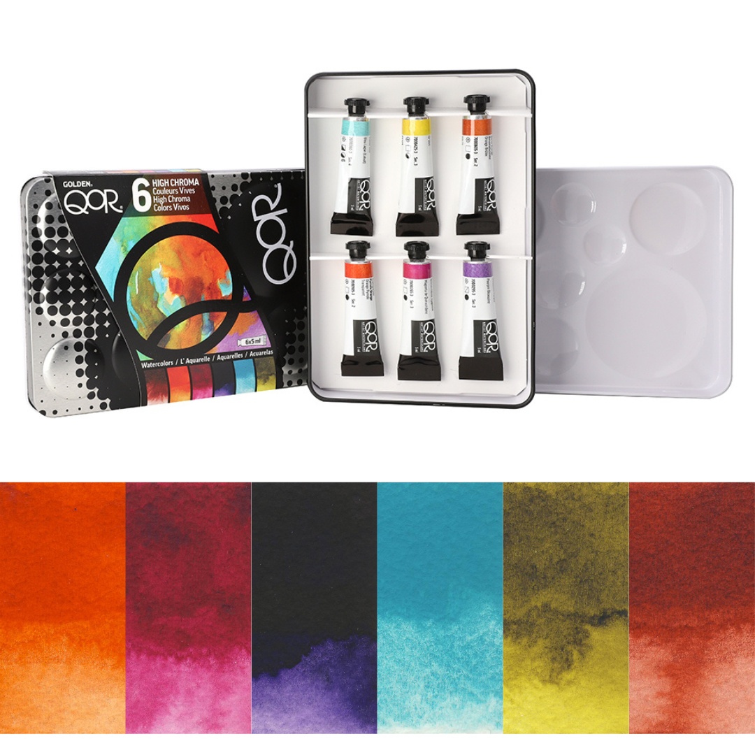GOLDEN Qor Watercolors Sets