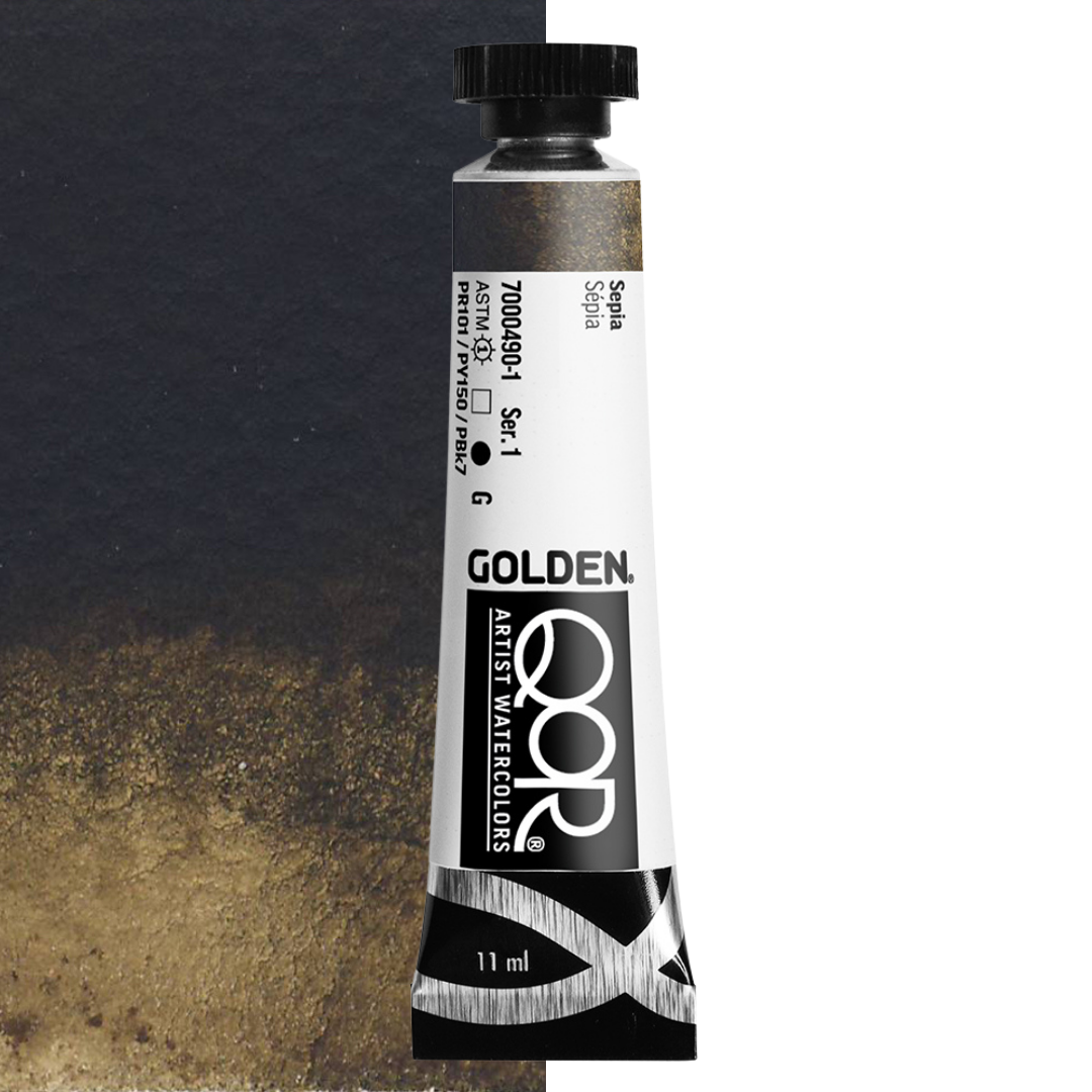 GOLDEN Qor Watercolours 11ml Tubes