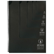 Load image into Gallery viewer, Art Board Soft Cover Spiral Bound Visual Jotters