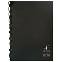 Load image into Gallery viewer, Art Board Soft Cover Spiral Bound Visual Jotters