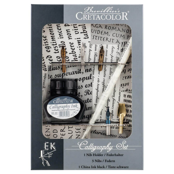 Brevillier's Cretacolor Calligraphy 7 Piece Set