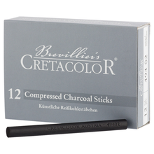 Load image into Gallery viewer, Brevillier's Cretacolor Compressed Charcoal Sticks Individual - Medium