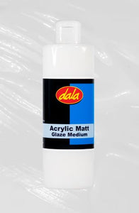 Dala Artist's Acrylic Matt Glaze Medium