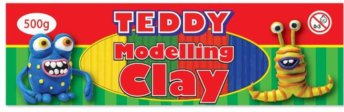 Teddy Modelling Clay 500g White