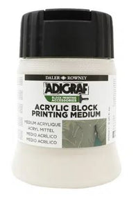 Daler Rowney Adigraf Acrylic Block Printing Medium 250ml
