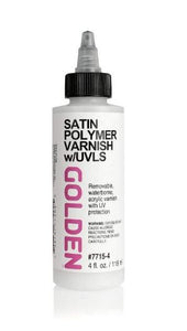 GOLDEN Polymer Varnish with UVLS (Satin)