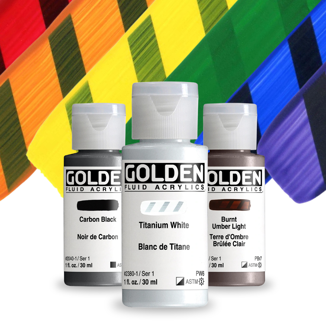GOLDEN Fluid Acrylics 30ml
