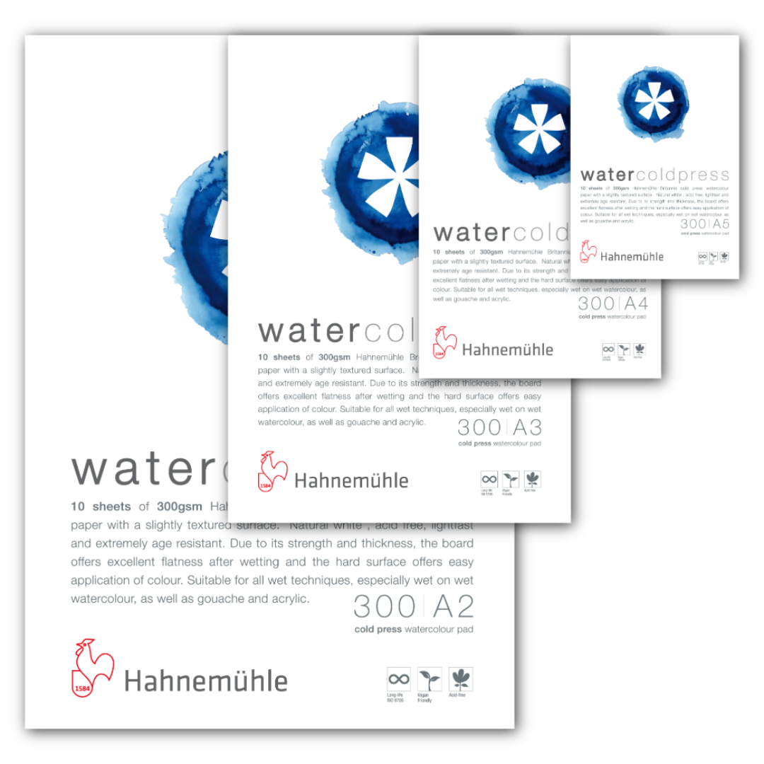 Prime Art Hahnemühle Britannia Water Pad Cold Press