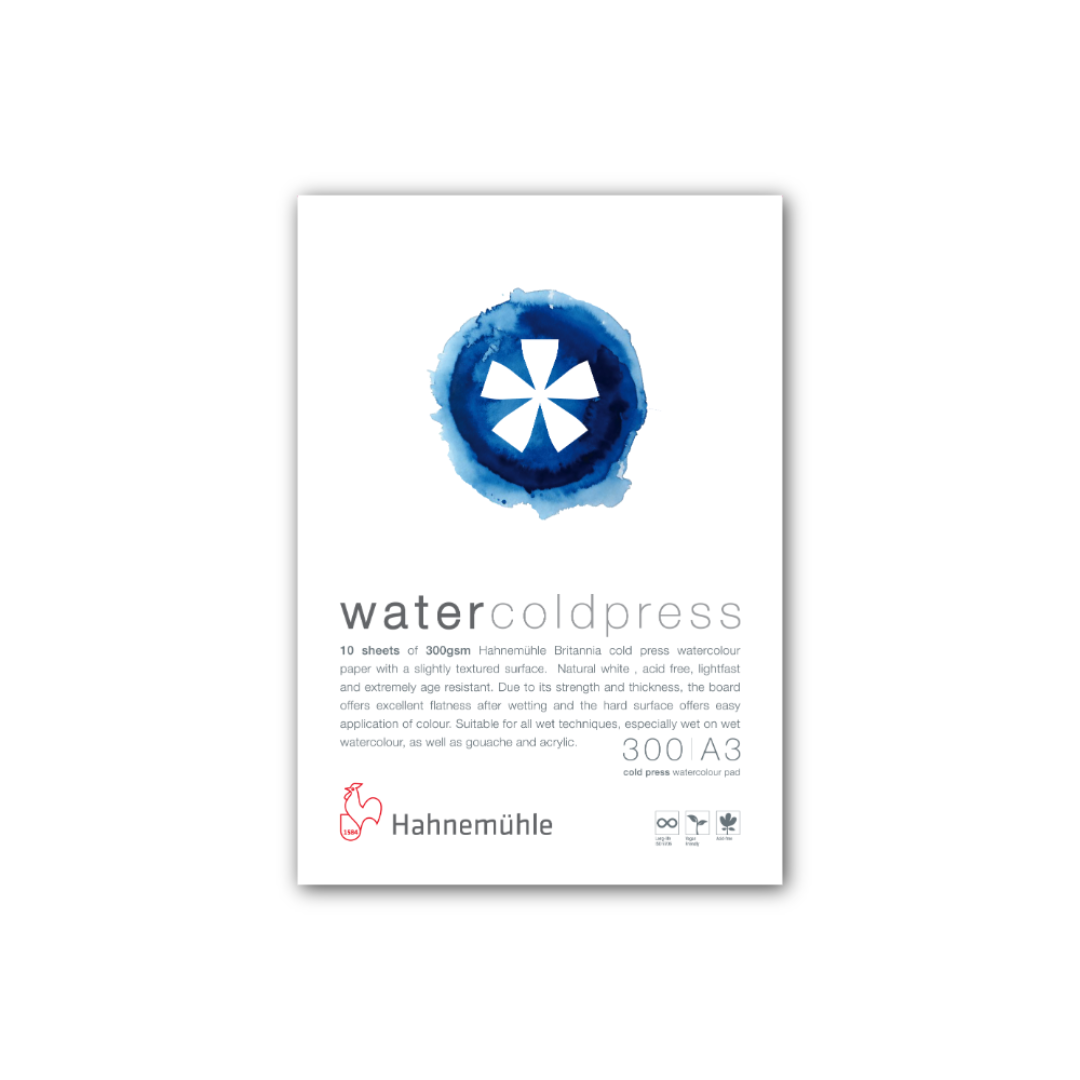 Prime Art Hahnemühle Britannia Water Pad Cold Press