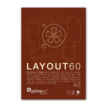 Load image into Gallery viewer, Prime Art Layout Pad 60gsm