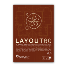 Load image into Gallery viewer, Prime Art Layout Pad 60gsm
