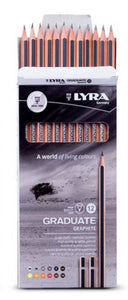 Lyra Graduate Graphite set of 12 pcs
