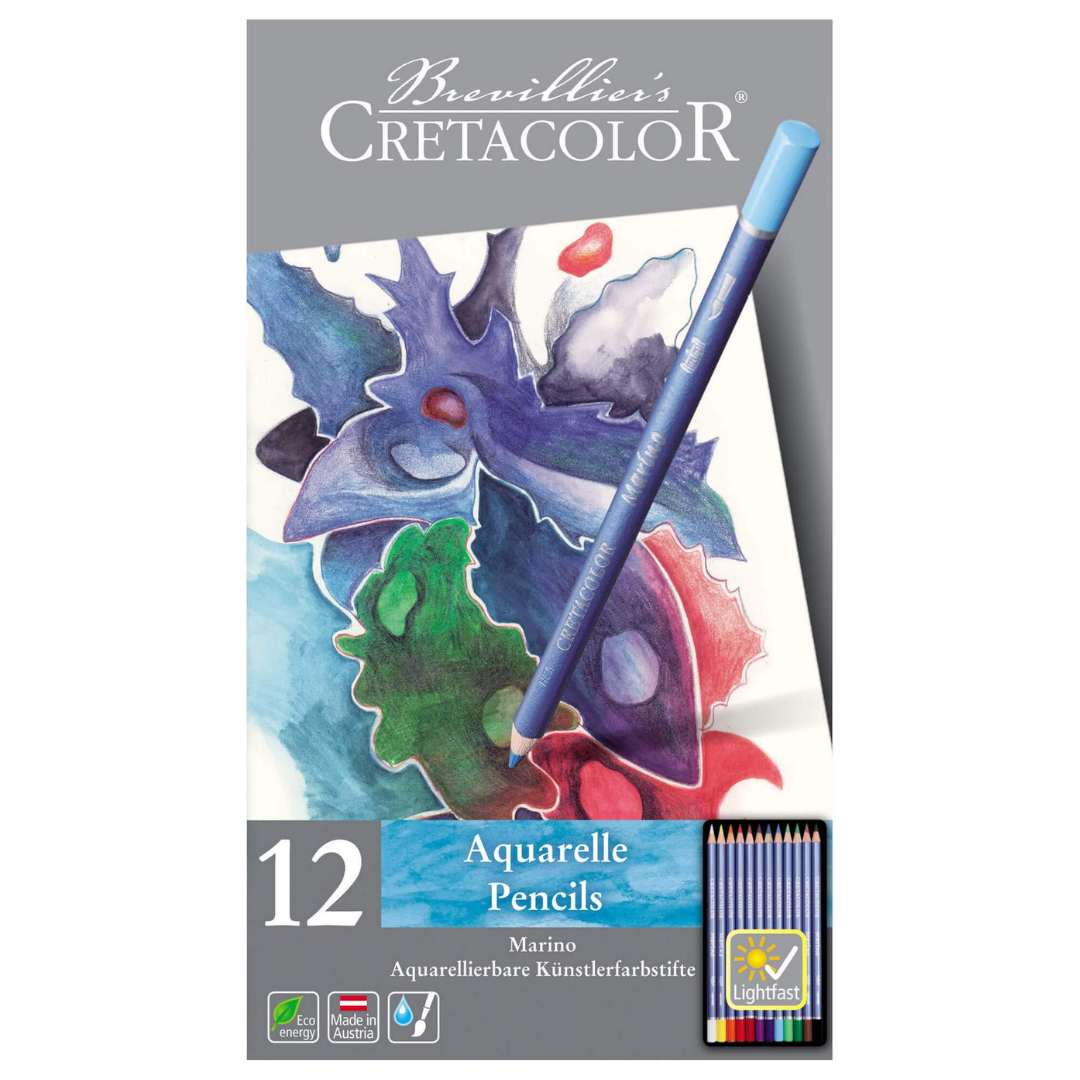 Brevillier's Cretacolor Marino Aquarelle Pencil Sets