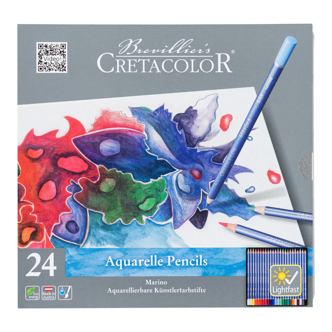 Brevillier's Cretacolor Marino Aquarelle Pencil Sets