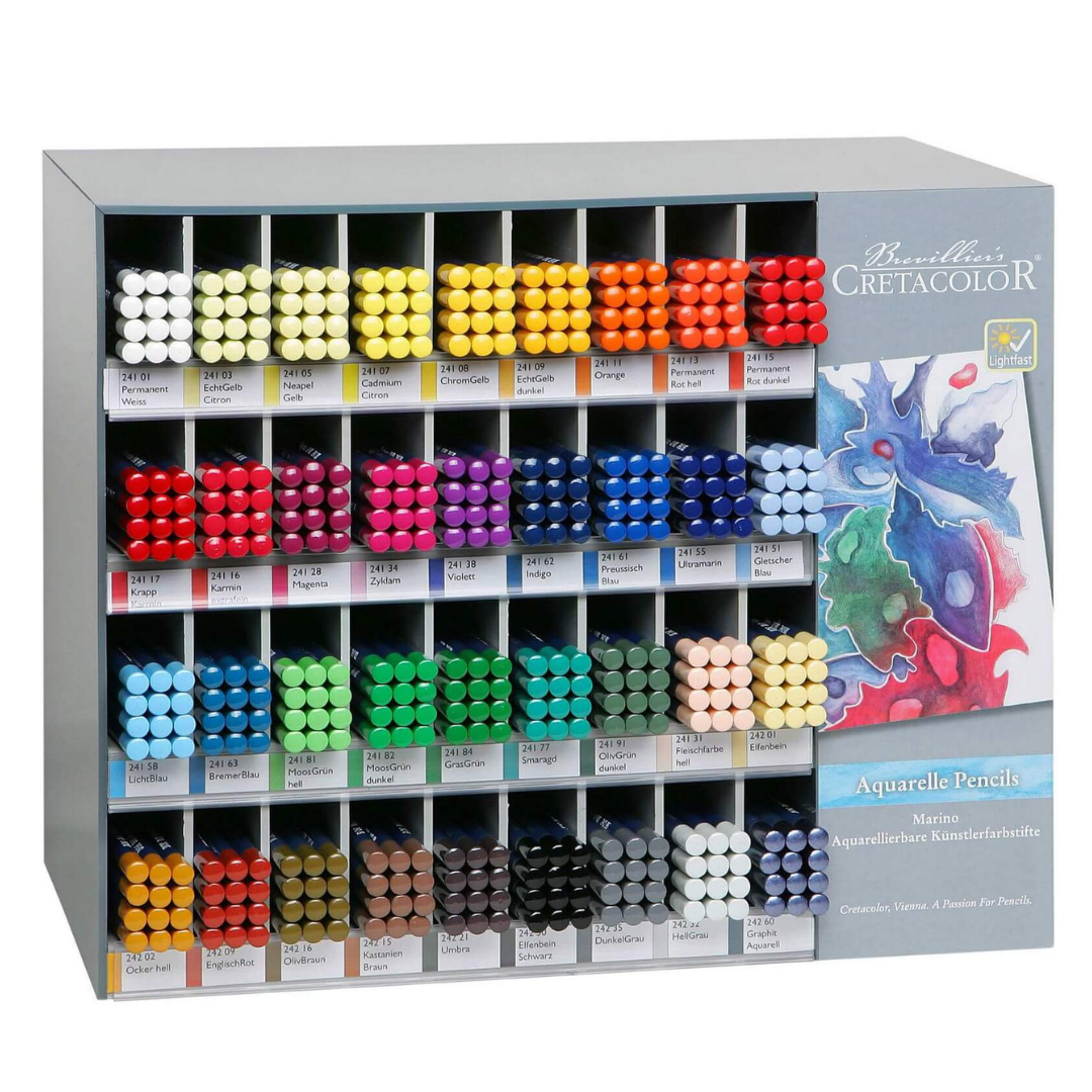 Brevillier's Cretacolour Marino Aquarelle Pencils