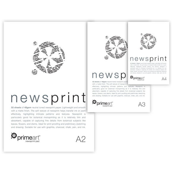 Prime Art Newsprint Pad 50 Sheets