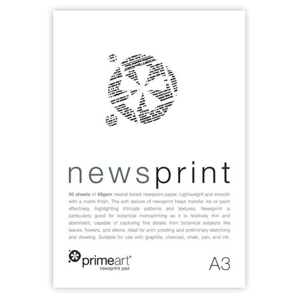 Prime Art Newsprint Pad 50 Sheets