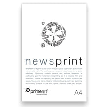 Load image into Gallery viewer, Prime Art Newsprint Pad 50 Sheets