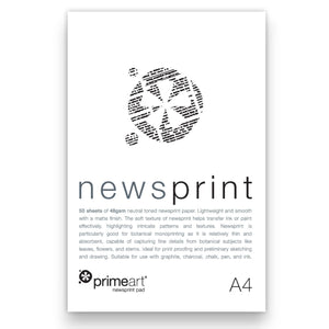 Prime Art Newsprint Pad 50 Sheets