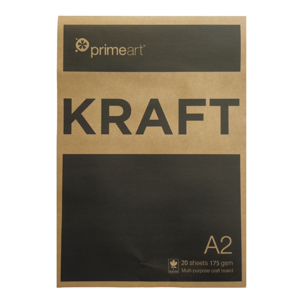 Prime Art Kraft Pad 175g 20 sheets