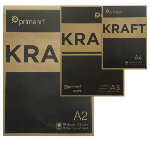 Prime Art Kraft Pad 175g 20 sheets