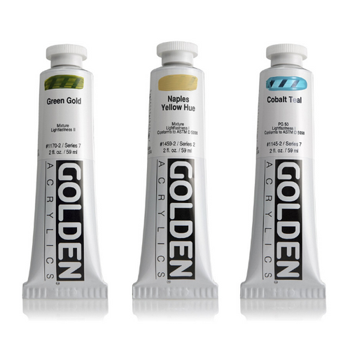 GOLDEN Heavy Body Acrylic 59m NEUTRAL GREY COLOURS