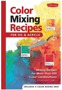 Walter Foster Colour Mixing Recipe Books