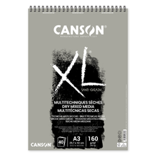 Load image into Gallery viewer, Canson XL Sand Grain Dry Mixed Media Pads A3