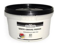 Load image into Gallery viewer, Zellen White Canvas Primer