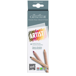 Brevillier's Cretacolor Artist Pastel Pencils PORTRAIT 8 Pack