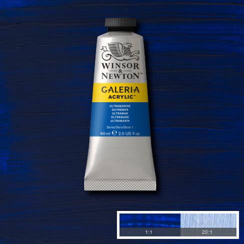Winsor & Newton Galeria Acrylic Tubes : 60ml, 120ml