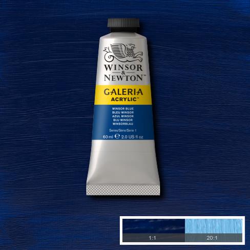 Winsor & Newton Galeria Acrylic Tubes : 60ml, 120ml