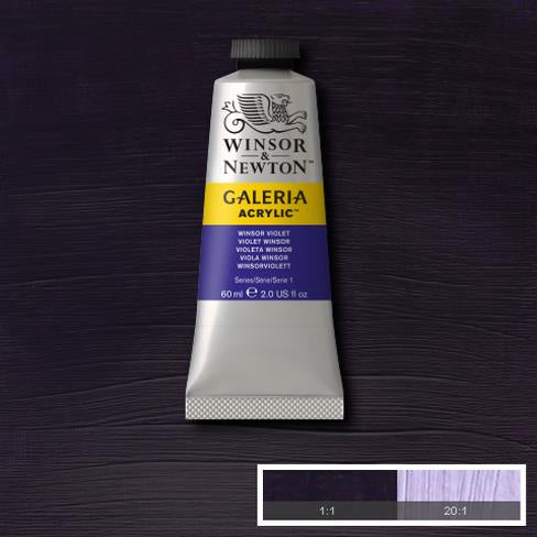 Winsor & Newton Galeria Acrylic Tubes : 60ml, 120ml