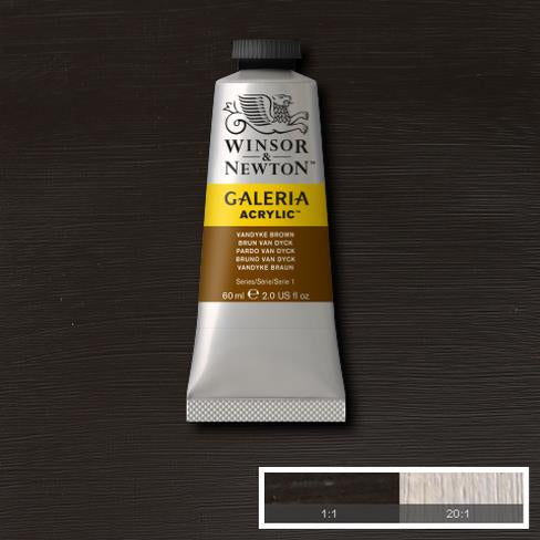 Winsor & Newton Galeria Acrylic Tubes : 60ml, 120ml