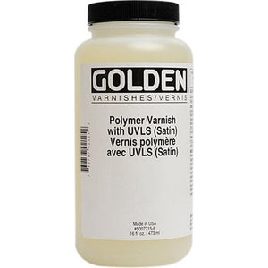 GOLDEN Polymer Varnish with UVLS (Satin)