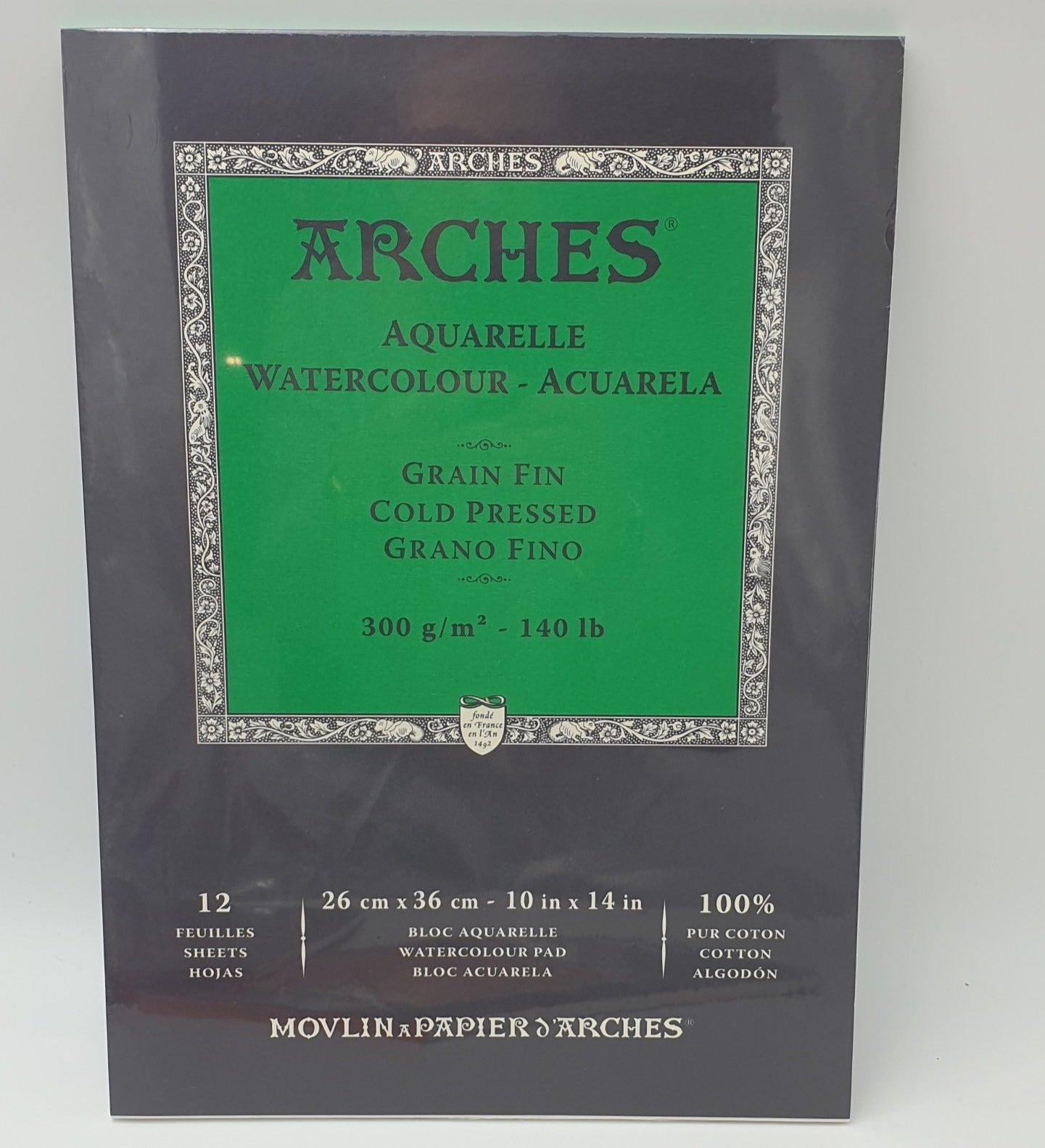 Arches Watercolour Paper Pads 300g Natural White
