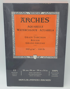 Arches Watercolour Paper Pads 300g Natural White