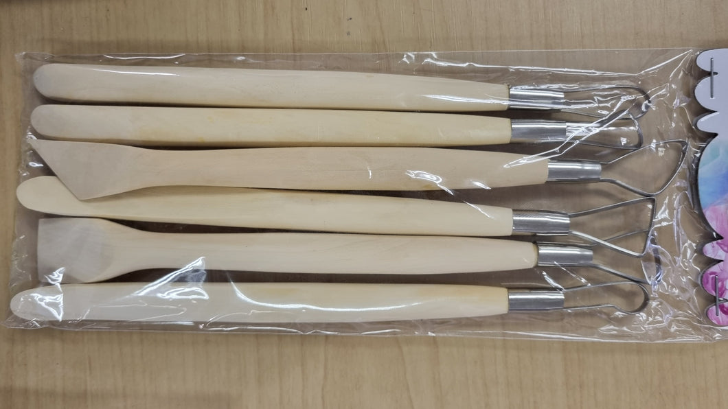 Art Modelling Tool Set 6 pieces