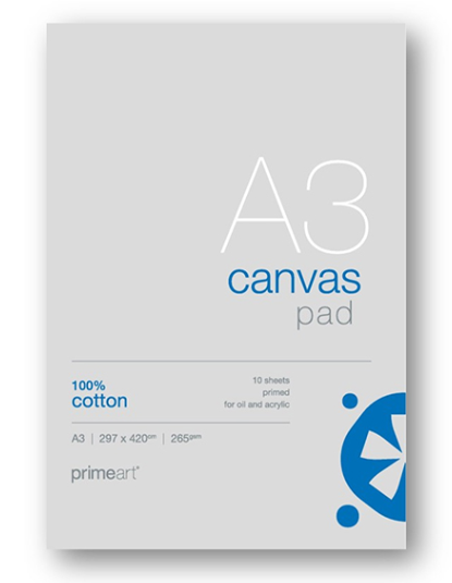 Prime Art Canvas Pad 265gms 10 sheets