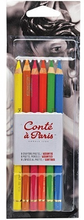 Load image into Gallery viewer, Conté à Paris 6 Pastel Pencils Assorted