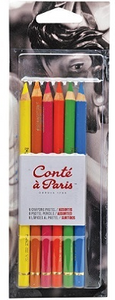 Conté à Paris 6 Pastel Pencils Assorted